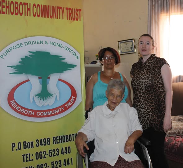 Wheelchair donation - community handover