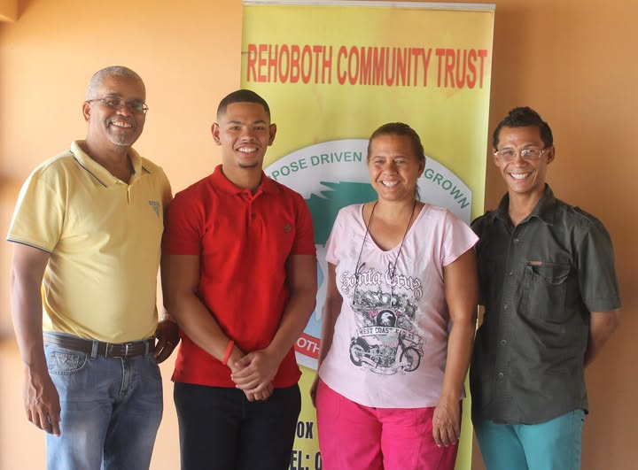 Scholarship recipients with RCT Chairman Mr. Ronald Kubas