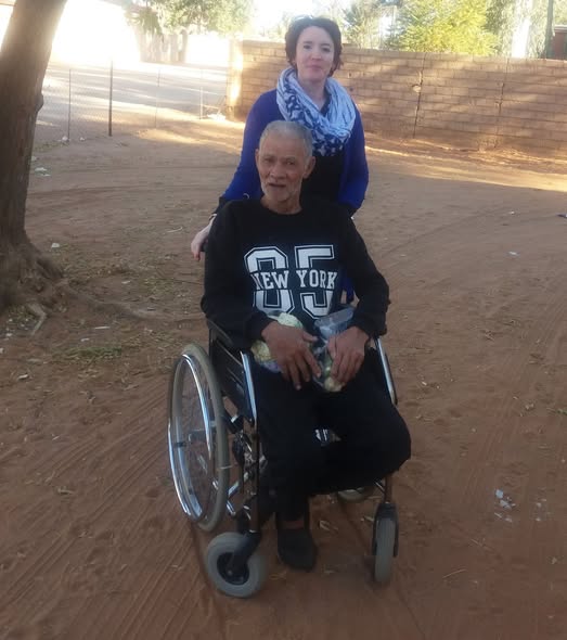 Wheelchair donation July 2016 - handover
