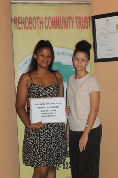 2026 Bursary beneficiaries - Sune Farmer